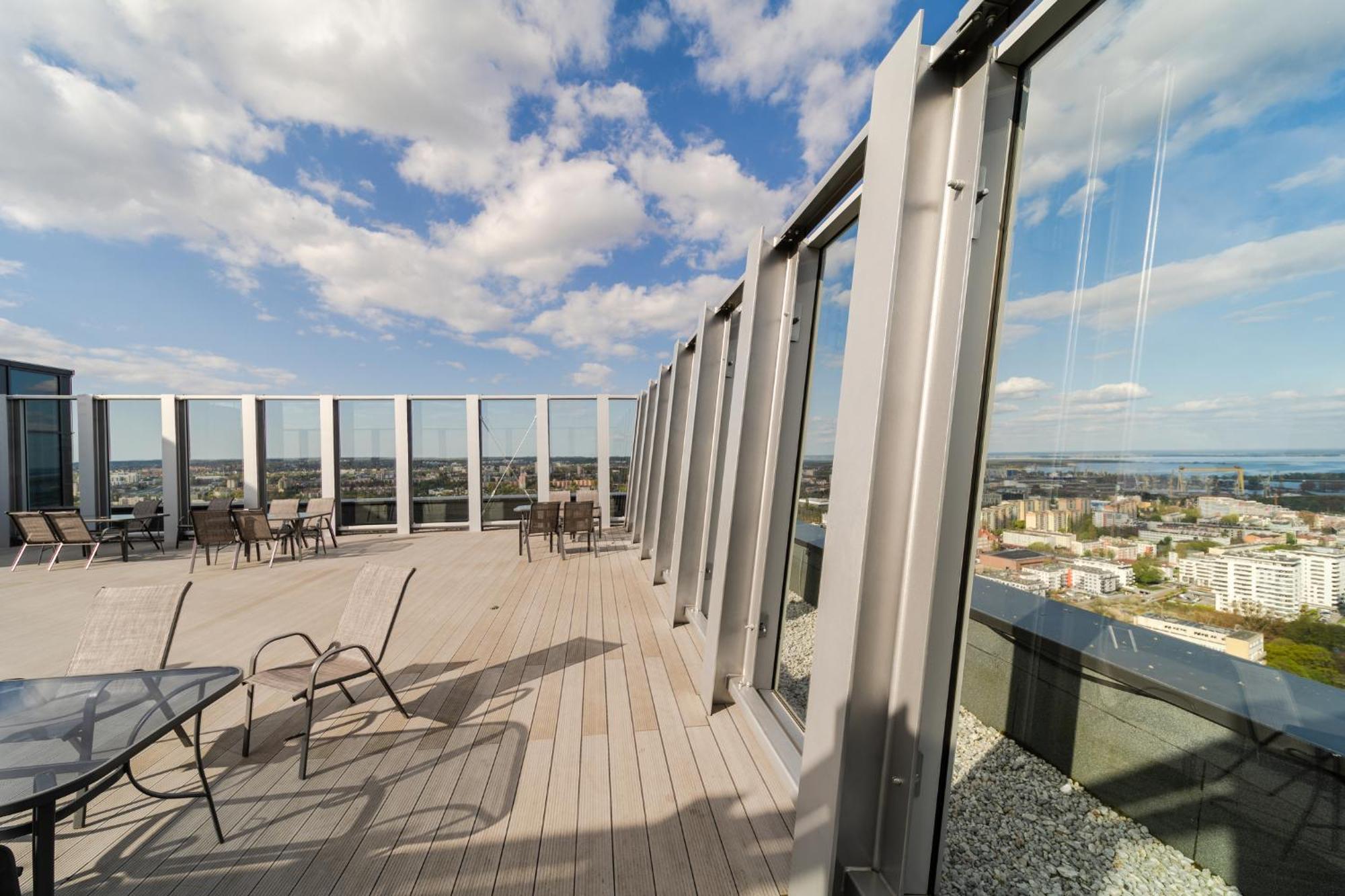 Hanza Tower Apartment No. 524 - Swimming Pool, Jacuzzi, Balcony Щецин Экстерьер фото