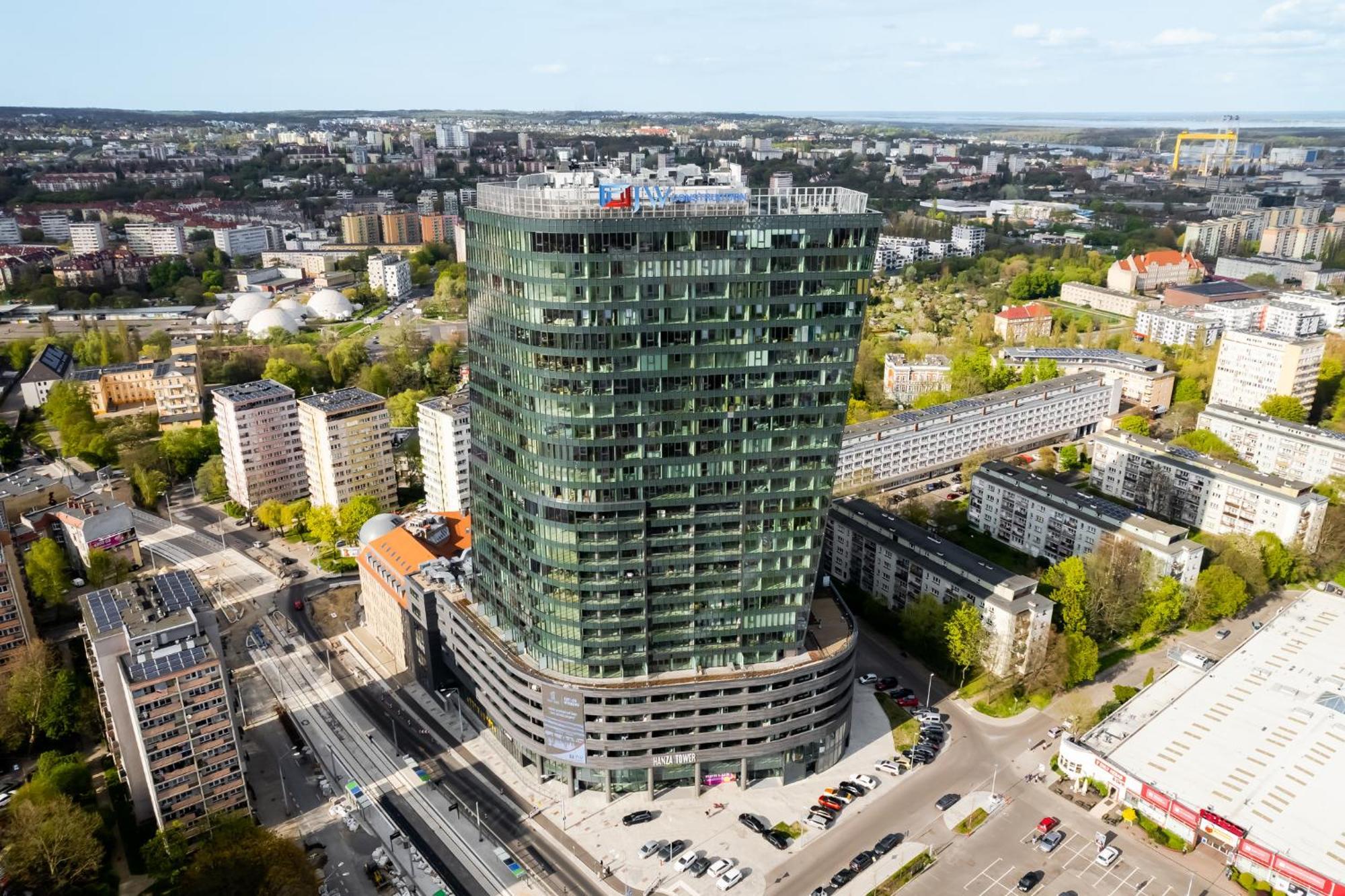 Hanza Tower Apartment No. 524 - Swimming Pool, Jacuzzi, Balcony Щецин Экстерьер фото